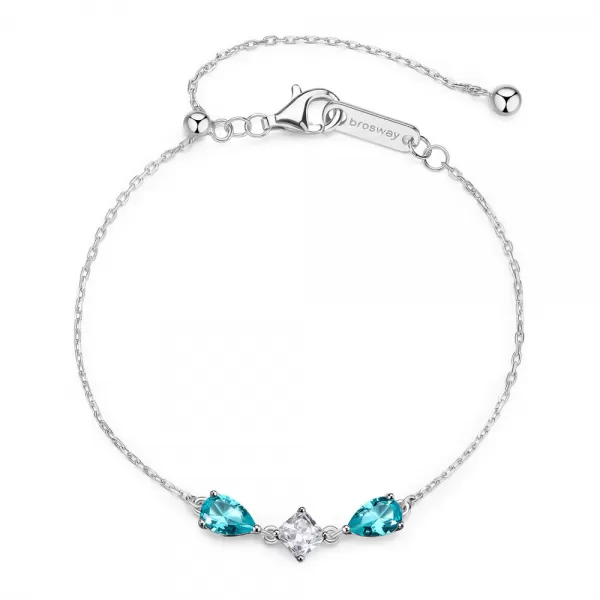 Brosway Fancy Aqua Green náramok