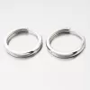 Kruhy biele zlato 18 mm 12R-737
