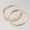 Zlaté krúžky 25 mm 12-050