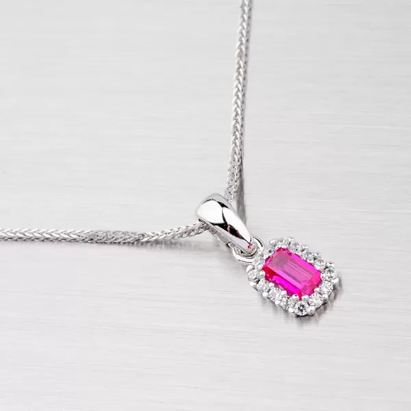 Náušnice z bieleho zlata so zirkónmi 12-081