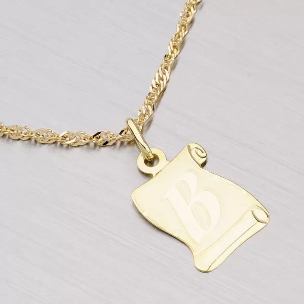 Pergamen - písmenko B 132-2004B