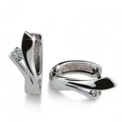 Dámske náušnice s diamantmi DF1795