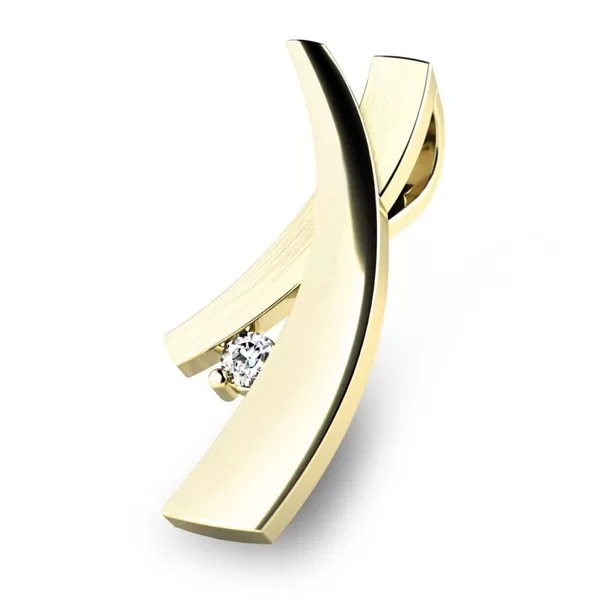 Zlatý prívesok 10855-ZL-ZIR