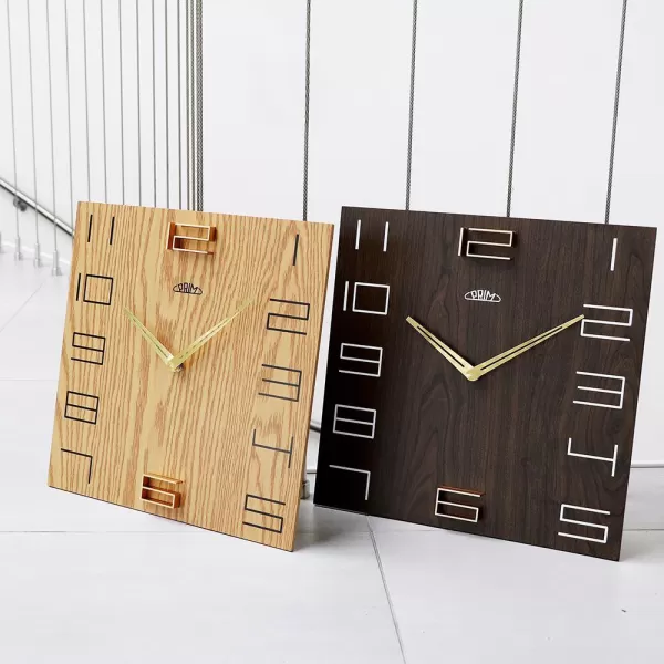 Nástenné hodiny PRIM Wood Touch I E07P.3954.51