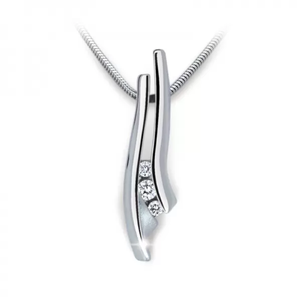 Prívesok s diamantmi DF1754