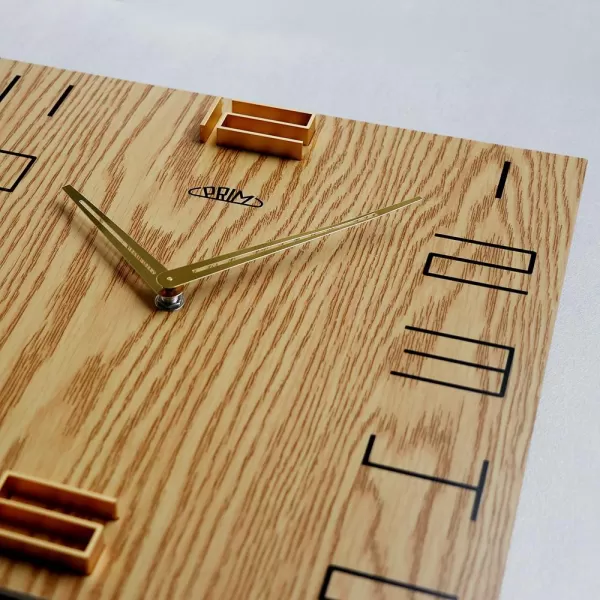 Nástenné hodiny PRIM Wood Touch I E07P.3954.51