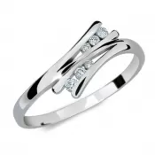 Dámsky prsteň s diamantmi DF1950