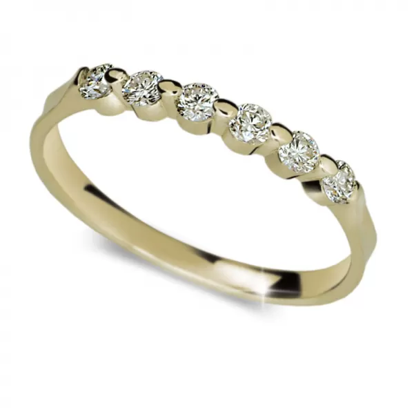 Dámsky prsteň s diamantmi DF1951