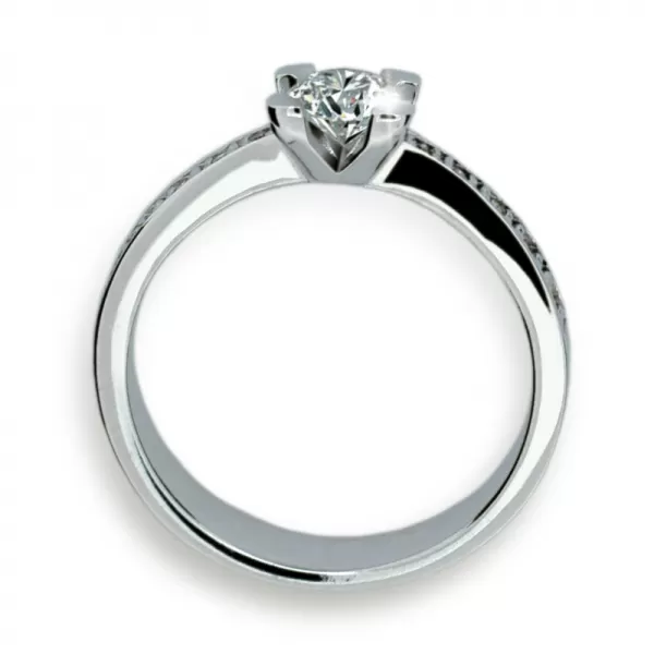 Dámsky prsteň s diamantmi DF1961