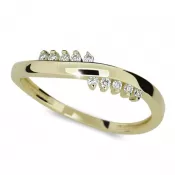 Dámsky prsteň s diamantmi DF2064