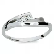 Prsteň zo zlata DZ1750B