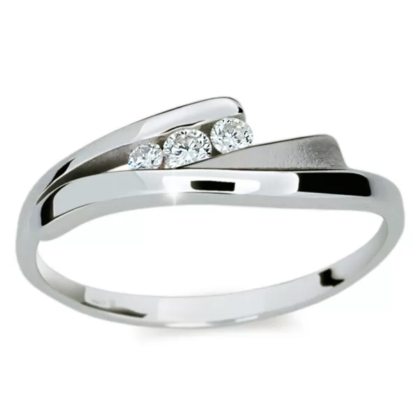 Prsteň zo zlata DZ1750B