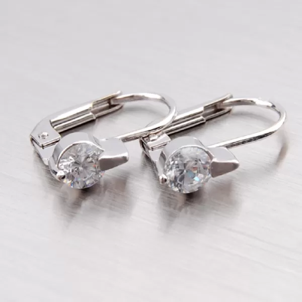 Náušnice so zirkónmi 188-0094