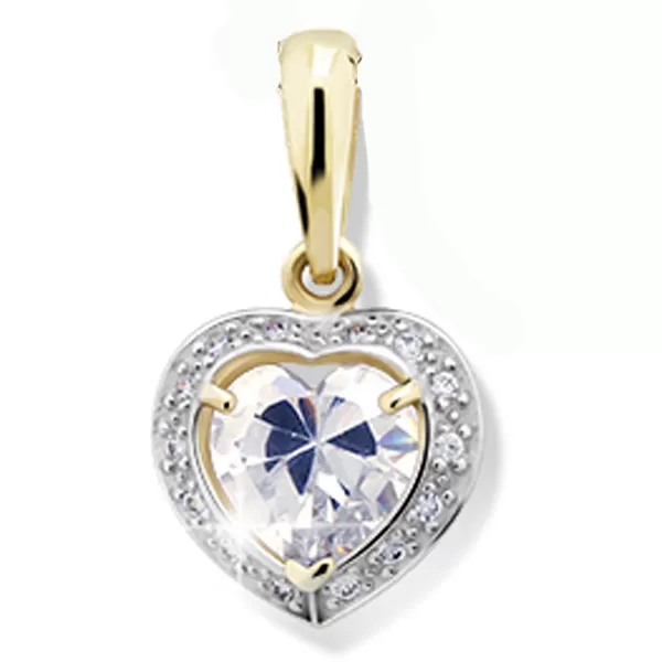 Srdce zo zlata DZ1810Y