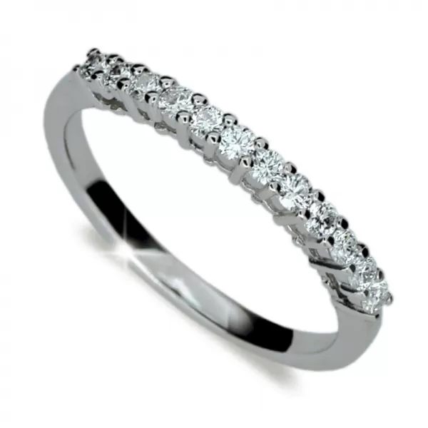 Prsteň so zirkónmi DZ1971