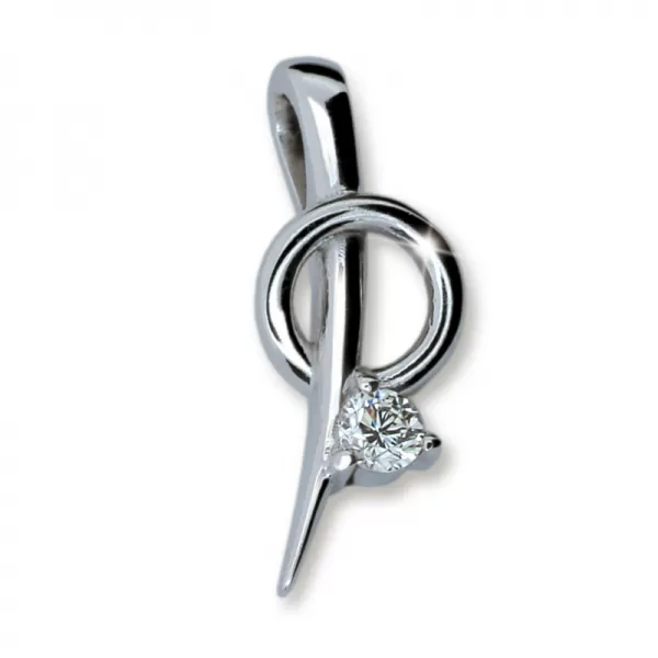 Prívesok so zirkónom DZ1936