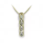 Prívesok s diamantmi DF1683Z