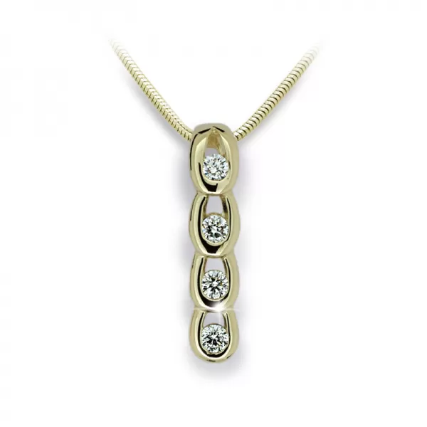 Prívesok s diamantmi DF1683Z