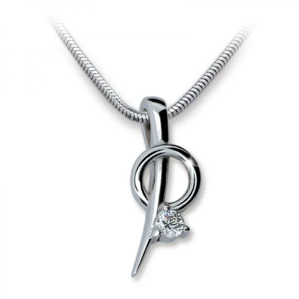 Prívesok so zirkónom DZ1936