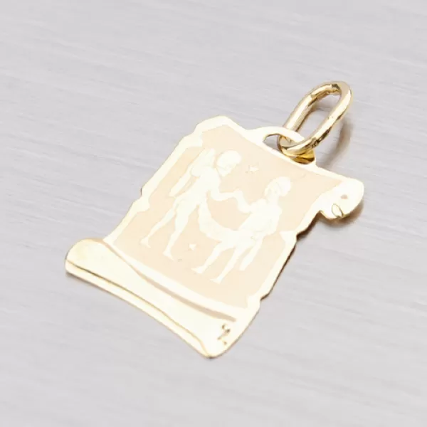 Prívesok pergamen - Blíženci 2-280-03