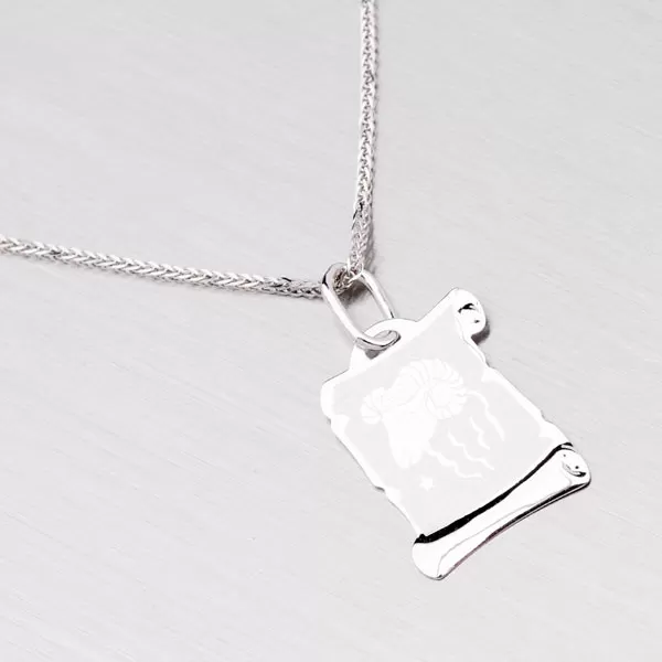 Prívesok z bieleho zlata - Baran 2-281-01