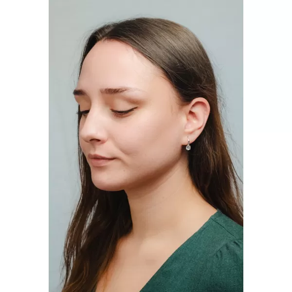 Dámske náušnice striebro 925 zirkón PKL-2278