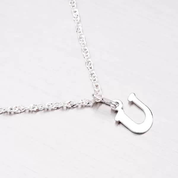 Strieborné písmenko - U M5111U