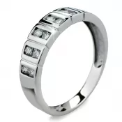 Prsteň zlato so zirkónmi DZ2079