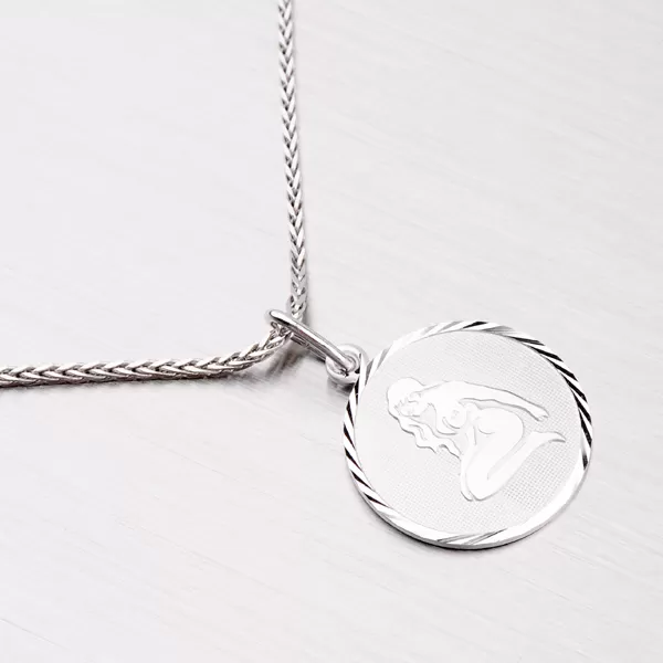 Prívesok zo striebra - Panna M5089-08