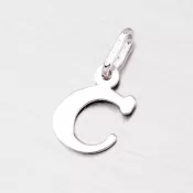 Strieborné písmenko - C M5111C