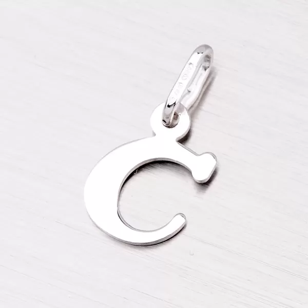 Strieborné písmenko - C M5111C