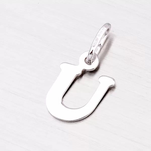 Strieborné písmenko - U M5111U