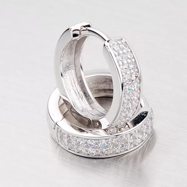 Kruhy so zirkónmi ORO82