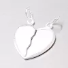 Strieborné srdce pre zamilovaný pár M5500MRH