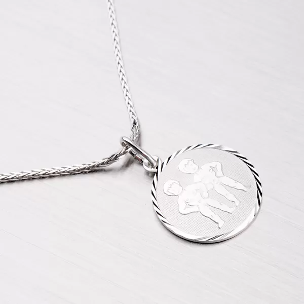 Prívesok zo striebra - Blíženci M5089-05