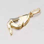 Zlatý prívesok - Panna 43-2069-08