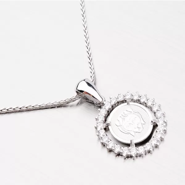 Prívesok so zirkónmi - Lev MPNZ5057ZSM-07