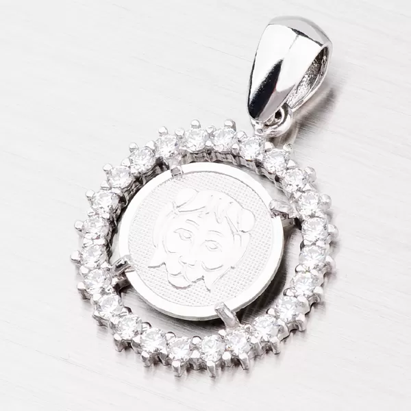 Prívesok so zirkónmi - Lev MPNZ5057ZSM-07