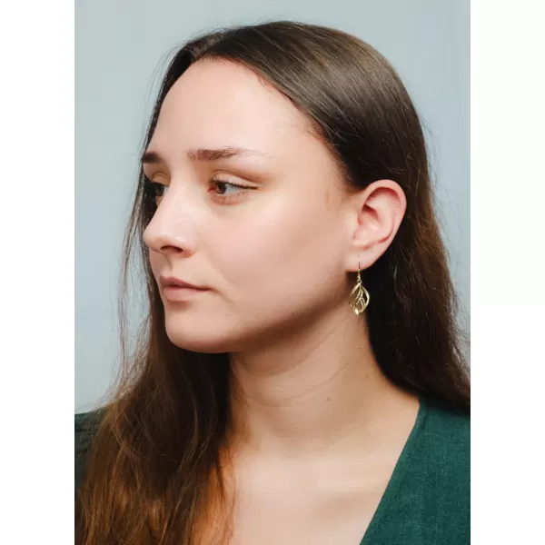 Čalúnené strieborné náušnice PKL-2281