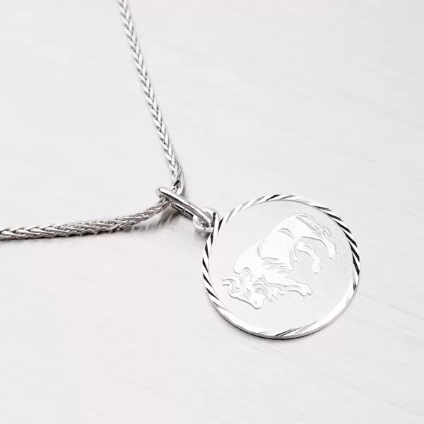 Prívesok zo striebra - Býk M5089-04