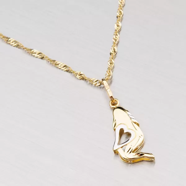 Zlatý prívesok - Panna 43-2069-08