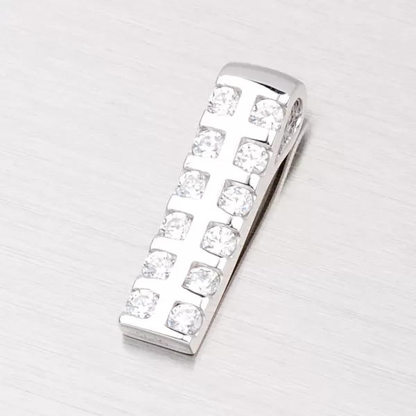 Prívesok so zirkónmi GTK511-P