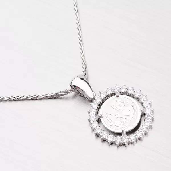 Prívesok so zirkónmi - Strelec MPNZ5057ZSM-11