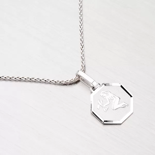 Strieborný prívesok - Panna M5056-08