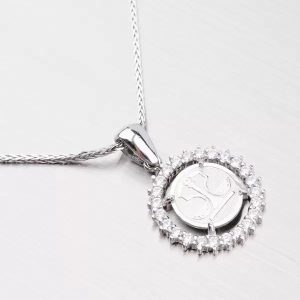 Prívesok so zirkónmi - Váhy MPNZ5057ZSM-09