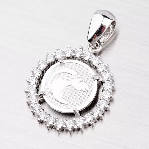 Prívesok so zirkónmi - Kozorožec MPNZ5057ZSM-12