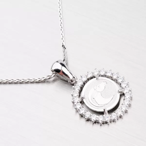 Prívesok so zirkónmi - Kozorožec MPNZ5057ZSM-12