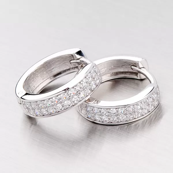 Kruhy so zirkónmi ORO82