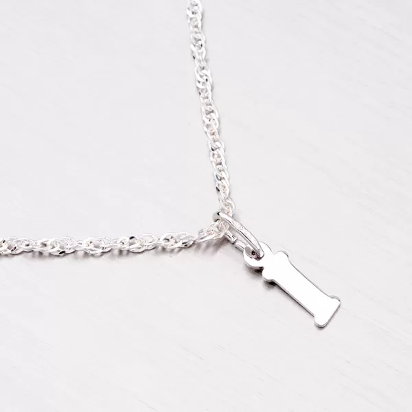 Strieborné písmenko - I M5111I