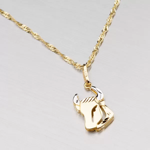 Zlatý prívesok - Býk 43-2069-04